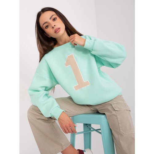 Fashion Hunters Mint hoodie with insulation Slike