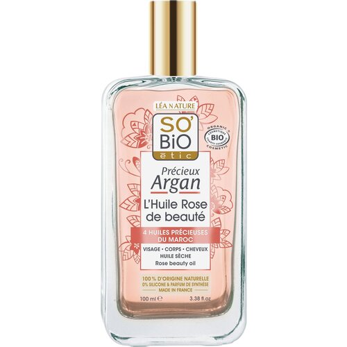 L&amp;Eacute;A NATURE SO BiO &amp;eacute;tic Arganovo lepotno olje Rose - 100 ml Slike