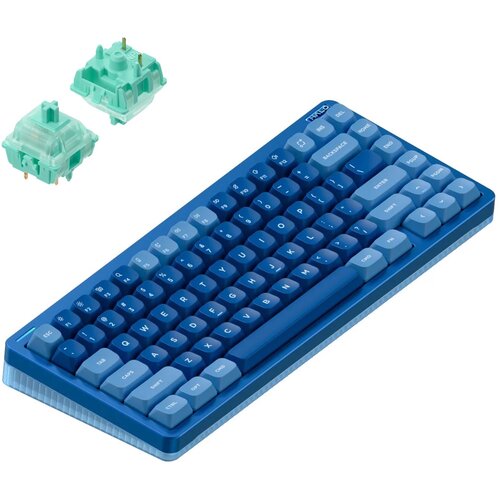 Nuphy Halo75 v2 Brezžična Mehanska Tipkovnica / Blue Lagoon Mint Switch, (22126154) Cene