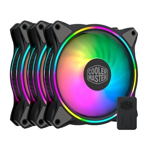 Cooler Master KOMPLET VENTILATORJEV ZA MASTERFAN MF120 HALO 3V1 ARGB MFL-B2DN-183PA-R1, (21217685) Cene