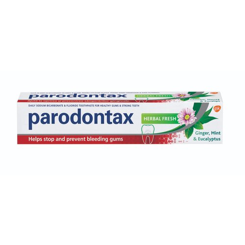 Paradontax pasta za zube parodontax herbal 75ml Slike