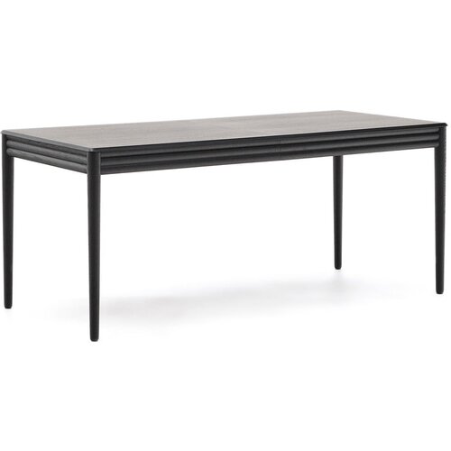 Kave Home Raztegljiva jedilna miza z dodatno ploščo v hrastovem dekorju 90x160 cm Lenon – Cene