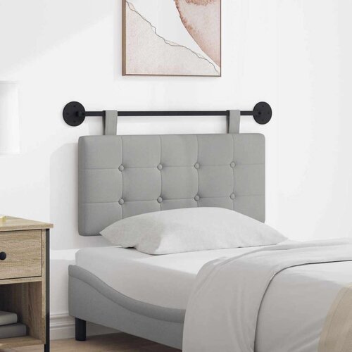  Držeće uzglavlje Zidne tkanina - Siva boja oblaka 80 cm bez LED Cijene