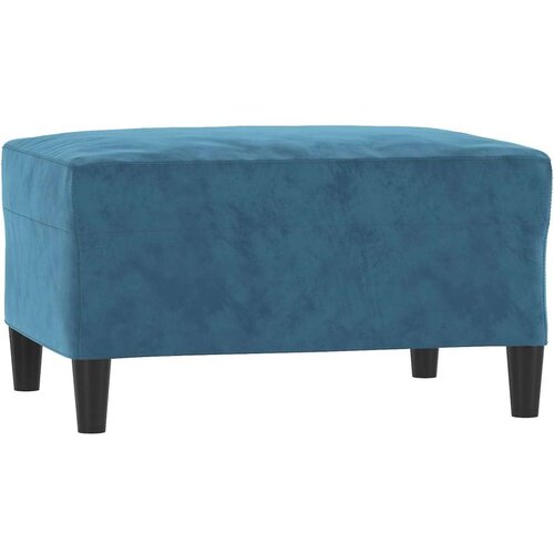 VidaXL 4-dijelna sofa garnitura plavi bar&amp;scaron;un Slike