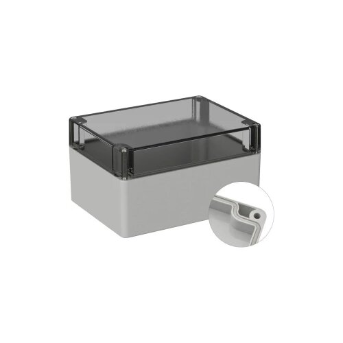 TRU COMPONENTS univerzalno kućište 160 x 120 x 90 pc svijetlosiva (ral 7035) 1 St. Cijene