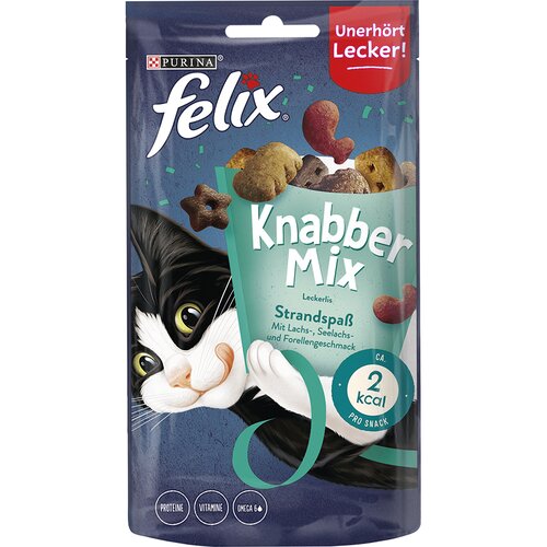 3 + 1 gratis! Felix prigrizki za mačke - KnabberMix: Strandspa&szlig; (4 x 60 g) Cijene