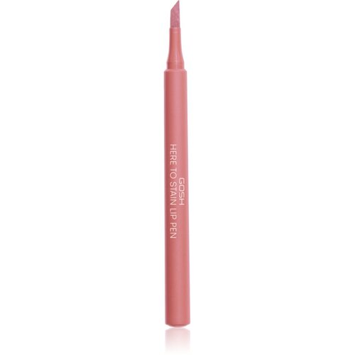 Gosh Copenhagen Here To Stain Lip Pen flomaster za ustnice za dolgoobstojen učinek odtenek 002 Candy Stain 1 ml Cene