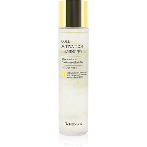 Dr. HEDISON Gold Activation pomirjajoči tonik za obraz 150 ml Slike