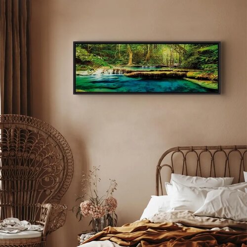 Slika - A Jewel of Nature 90x30 U crnom drvenom okviru Slike