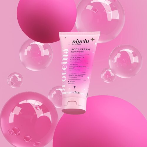 SoFlow Raspberry Creamy Shake Body Cream krema za tijelo 200 ml Slike