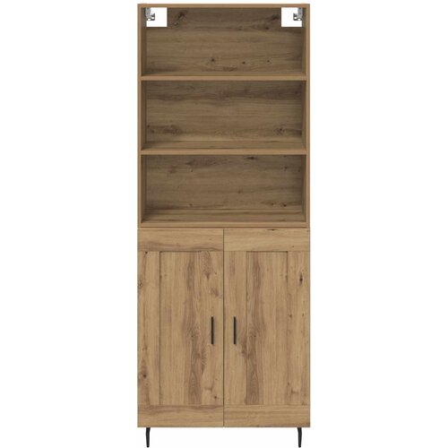  Highboard 2 kom. Umjetnički hrast 69,5 x 32,5 x 180 cm Slike