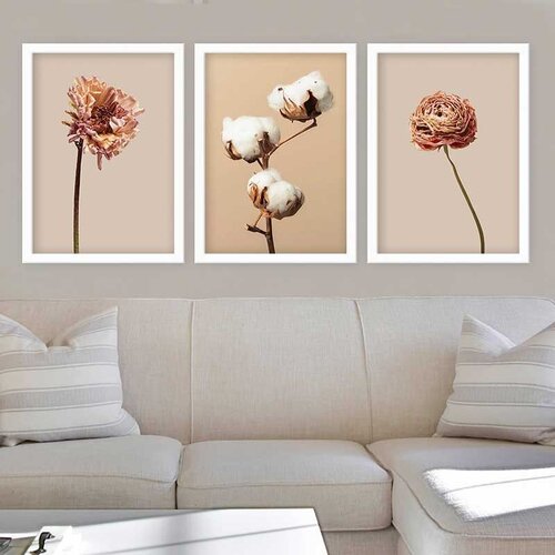 Wallity Uramljena slika 3BC_2955490_5575, 55x75 cm, 3 dela Slike