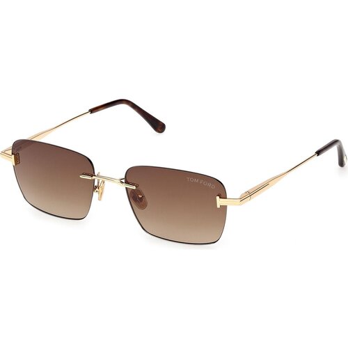 Tom Ford Jake 02 FT1354 30F ONE SIZE (54) Zlata/Rjava Cene