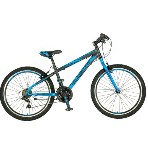 Visitor FOX248 24&amp;quot;/13&amp;quot; FOX CRNO PLAVI V-BRAKE - dečiji bicikli Slike