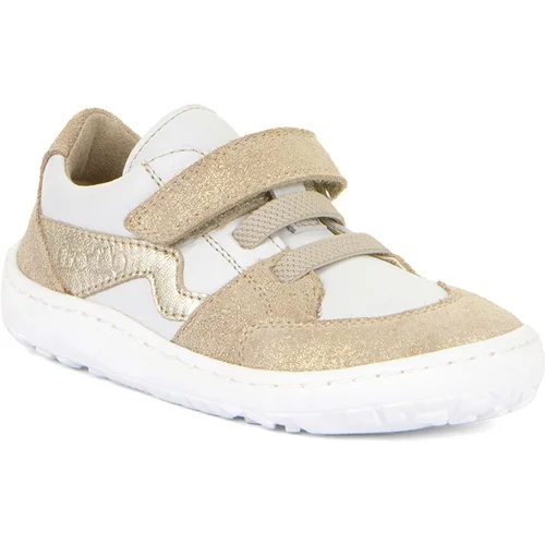 Froddo čevelj nizek G3130263 BAREFOOT SPLASH D white/gold 32