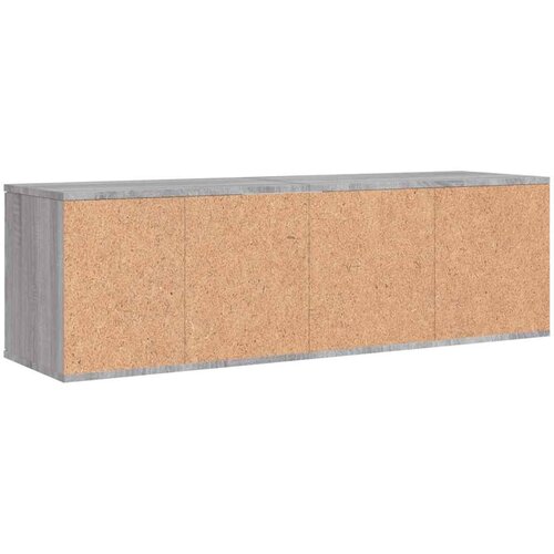  ormarić siva boja hrasta 120 x 34 x 37 cm konstruirano drvo Slike