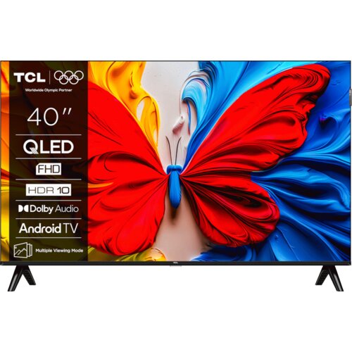  Televizor TCL 40&Prime;S5K FHD QLED TV60 Hz HDR 10 Android TV;Dolby Digital Plus / 24 mjeseca Cijene