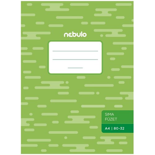 NEBULO Nebulo: spenjen nečrtan zvezek A4 80-32 Slike
