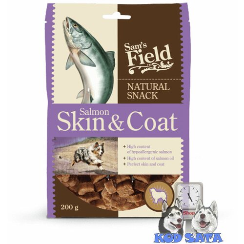 SAM'S FIELDS skin&coat snack 200gr Slike