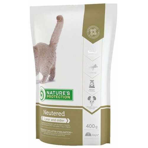 Natures Protection Nature's Protection Super Premium Adult Cat Sterilised Živina, hrana za mačke 2 kg Slike