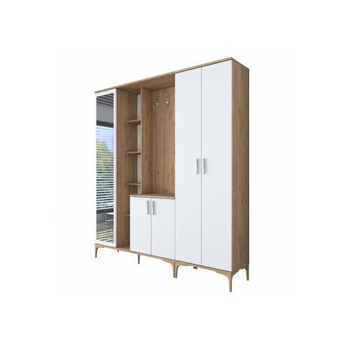 Woody Fashion Set za hodnik EA131-2801, 180x37,5x198,6 cm, Bijela Slike