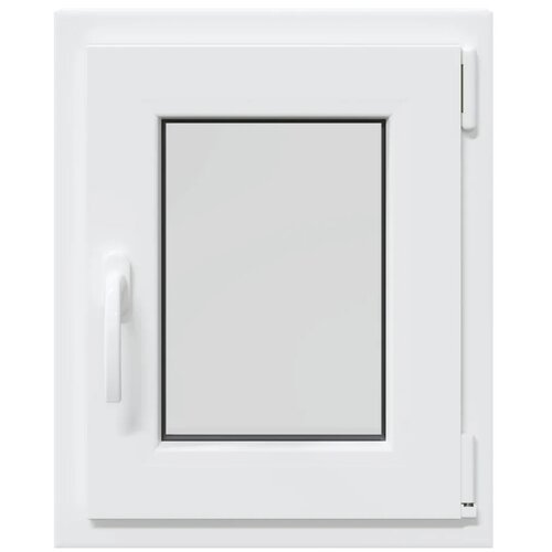  Unutarnja boja prozora u podrumu bijela RISOR 40 x 55 cm - Bijela 40 x 55 cm (Dvostruki sloj) Naginjanje i okretanje desno Slike
