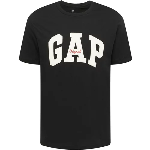 GAP Majica svijetlocrvena / crna / bijela