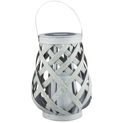 BAUHAUS Solarna svetilka Candela (0,06 W, premer: 16 cm, višina: 27 cm, siva) Cene