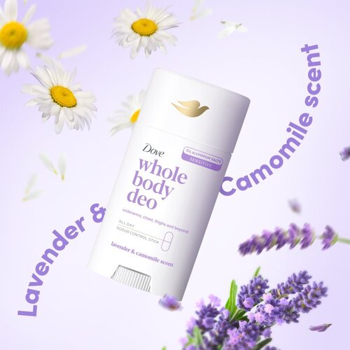 Dove Lavender &amp;amp; Chamomile čvrsti dezodorans za tijelo 75 ml Slike