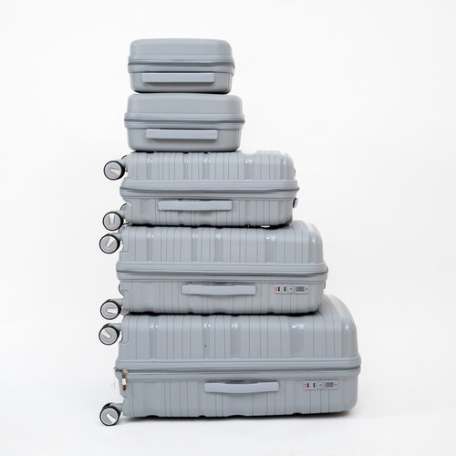  Bolzz Set kofera Explore 5/1 light grey BOLKOFEXLGREY Cene