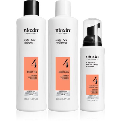 Nioxin System 4 poklon set za oštećenu i obojenu kosu 3 kom Cijene