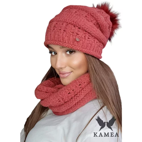 Kamea Woman's Set Hat&Chimney K.22.206.22