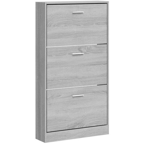  za cipele boja hrasta 59x17x108 cm konstruirano drvo Slike