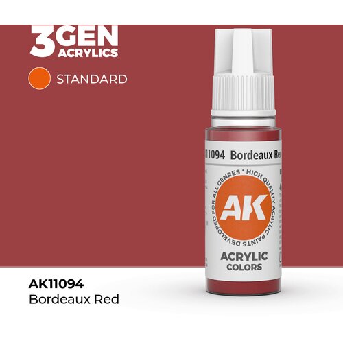 AK Interactive Bordeaux Red 17ml - 3rd Gen Akrilna Boja AK11094 Cene