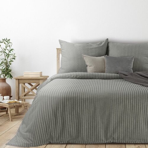 Eurofirany Unisex's Bed Linen 404882 Steel/Grey Slike