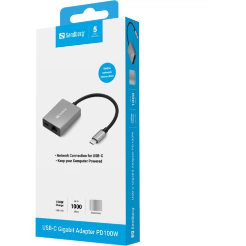 Sandberg USB mrežni adapter, SB13660 Slike
