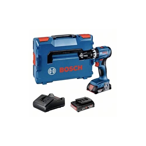 Bosch GSB 18V-45 06019K3303 akumulatorska bušilica 18 V 2.0 Ah Li-Ion uklj. 2 akumulatora, uklj. punjač, uklj. kofer Cijene