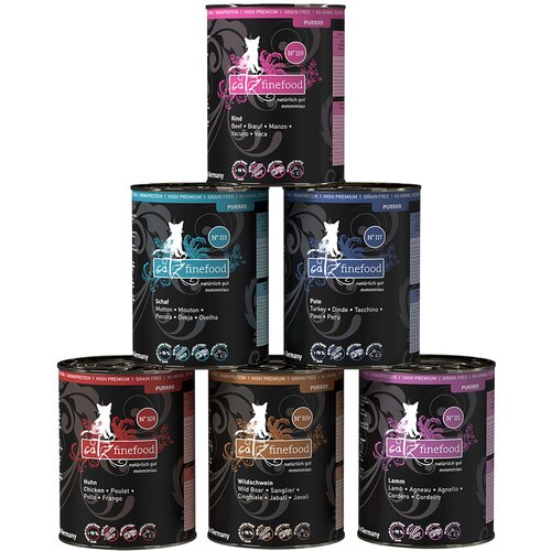 Catz finefood Purrrr konzerve 6 x 400 - Mix I (6 vrsta) Slike
