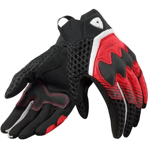 Rev'it! Gloves Veloz Ladies Black/Red L Rukavice