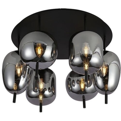  plafonska lampa F4014-6C bk+sm Cene