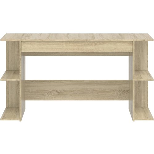  Radni stol boja hrasta sonome 140x50x75 cm konstruirano drvo Slike
