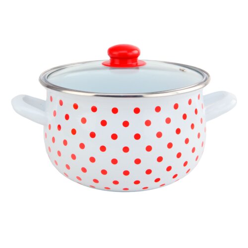  Serpa Duboka 18cm 2,6L RN609 Sa Staklenim Poklopcem Slike