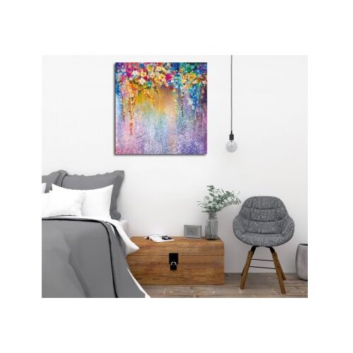 Wallity Slika na zidu na platnu 45x45cm Cijene