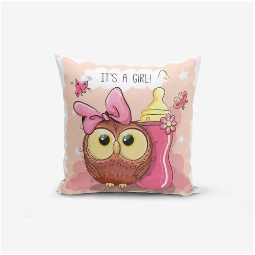 Mila Home Dječji jastuk 43x43 cm Girl Owl &amp;ndash; Slike
