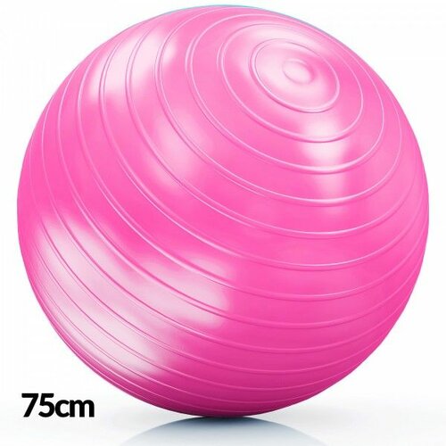 df lopta za pilates 75cm pink Slike