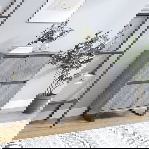 vidaXL Komoda sivog hrasta sonome 60x35x70 cm od konstruiranog drva Cijene