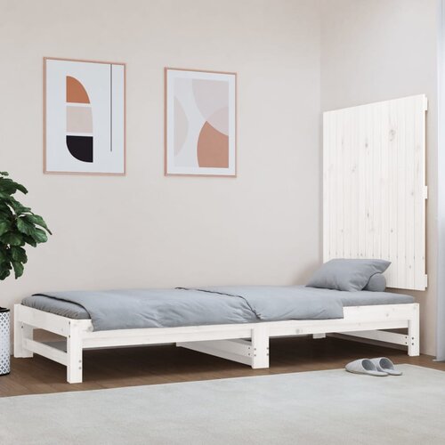  Zidno uzglavlje bijelo 82,5x3x90 cm od masivne borovine Cijene