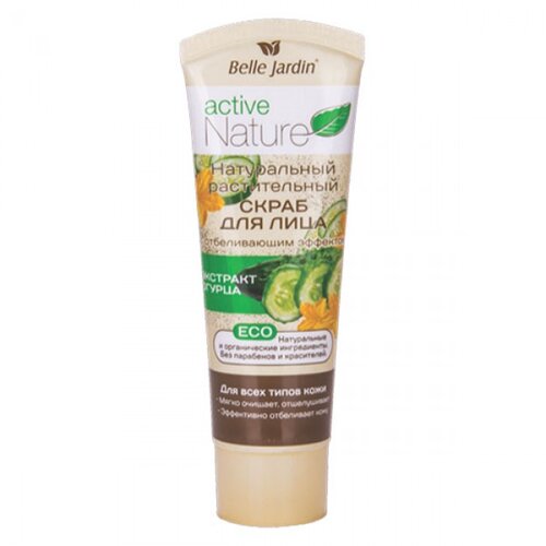 Belle Jardin ACTIVE NATURE ECO - Biljni piling za lice sa esktraktom krastavca 85ml Cijene