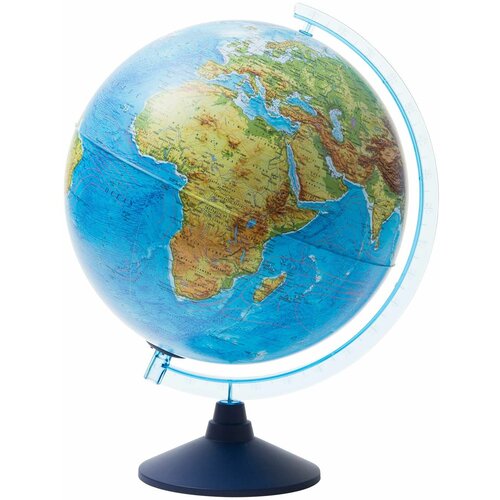Globus 21 cm sa svetlom ćirilica Slike