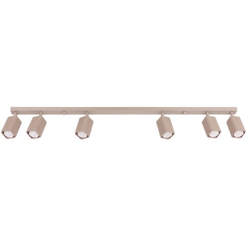 Sollux Lighting Stropna svetilka RAYO 6L taupe, (5000499423) Slike